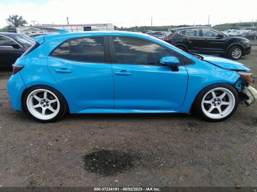 2019 TOYOTA COROLLA HATCHBACK SE/XSE JTNK4RBE9K3044571
