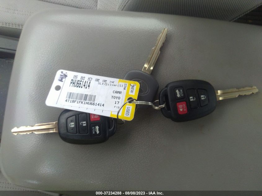 2017 TOYOTA CAMRY LE - 4T1BF1FK1HU661414