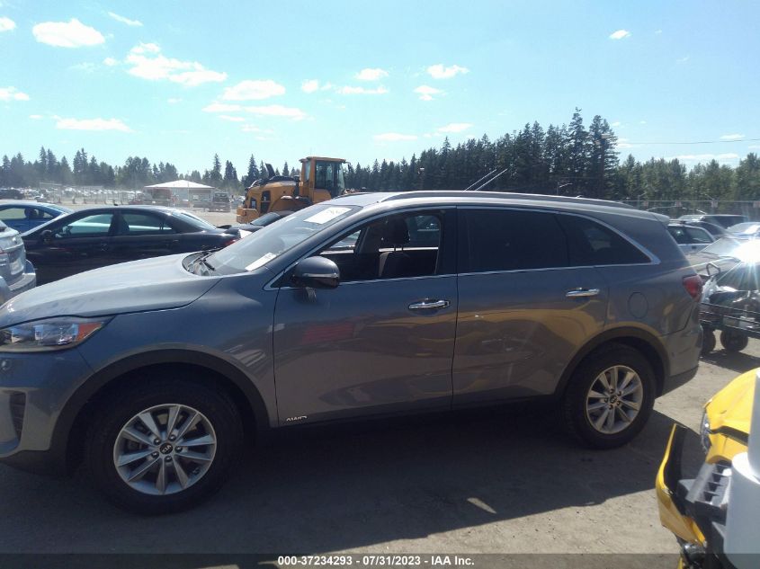 2019 KIA SORENTO LX - 5XYPGDA3XKG597391