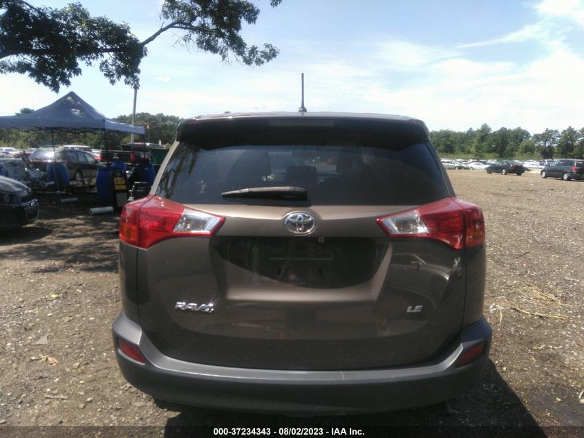 2013 TOYOTA RAV4 LE - JTMZFREV8DD014838