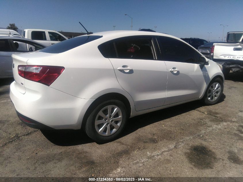 2014 KIA RIO LX - KNADM4A35E6348447