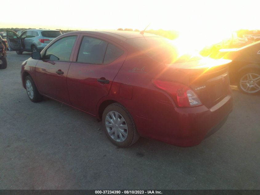 3N1CN7AP3KL839636 Nissan Versa Sedan S PLUS 3