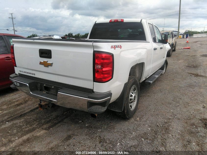 2016 CHEVROLET SILVERADO K2500 HEAVY DUTY - 1GC2KUEGOG2406740