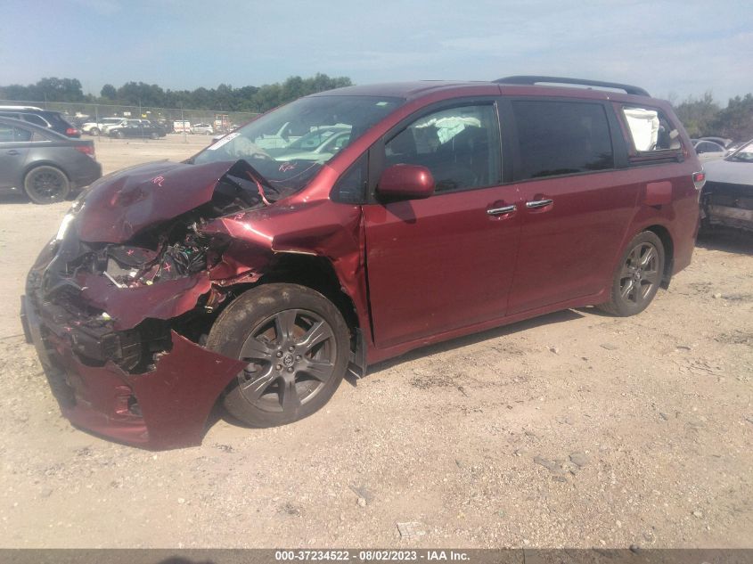 2020 TOYOTA SIENNA SE - 5TDXZ3DC1LS034010