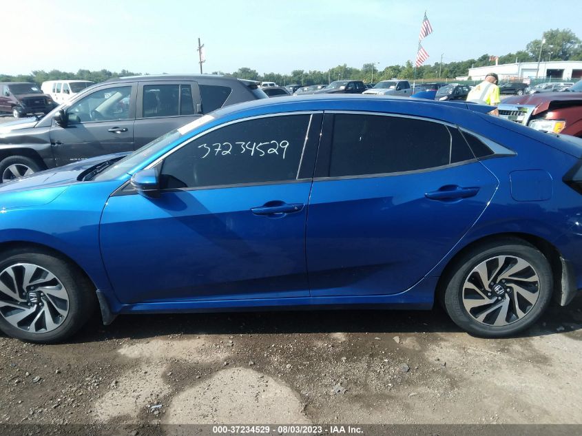 2017 HONDA CIVIC HATCHBACK LX - SHHFK7H29HU204827