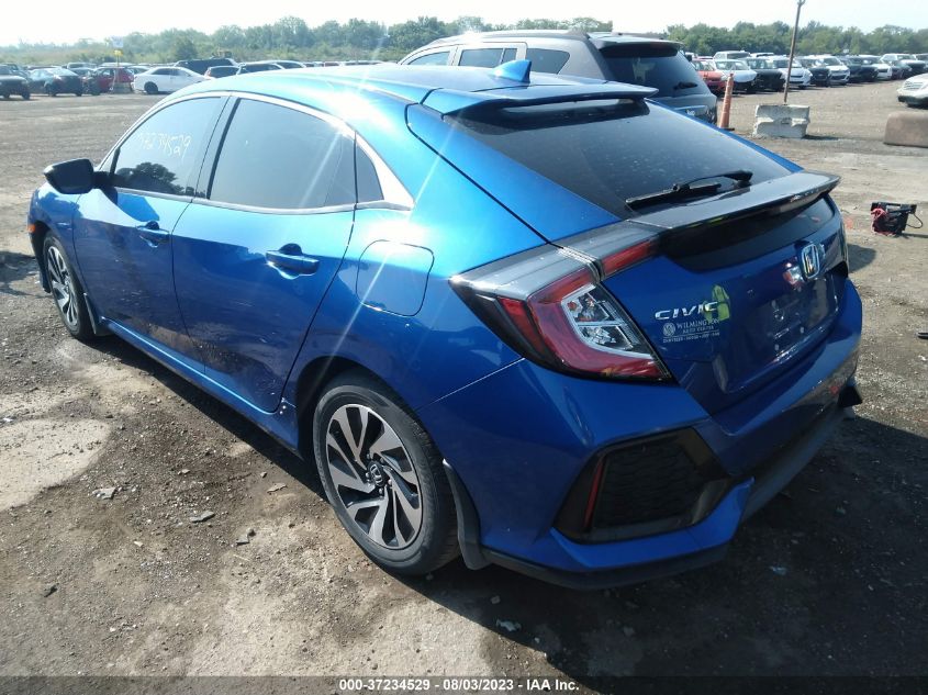 2017 HONDA CIVIC HATCHBACK LX - SHHFK7H29HU204827