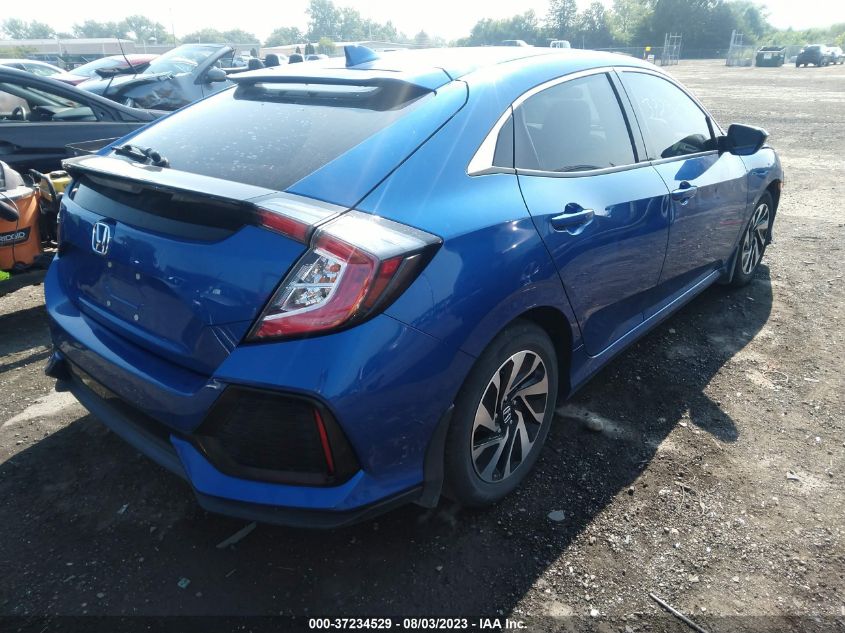 2017 HONDA CIVIC HATCHBACK LX - SHHFK7H29HU204827