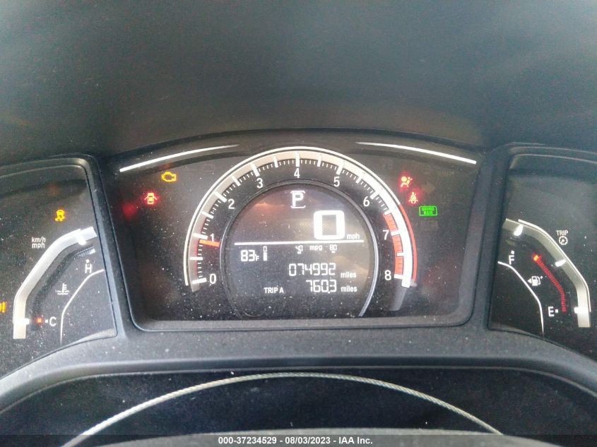 2017 HONDA CIVIC HATCHBACK LX - SHHFK7H29HU204827