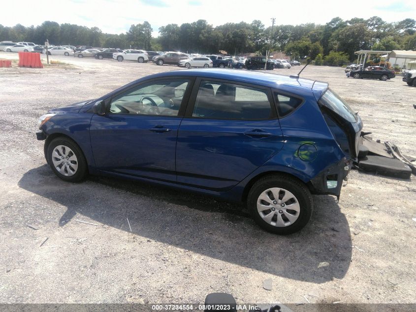 2017 HYUNDAI ACCENT SE - KMHCT5AEXHU307249