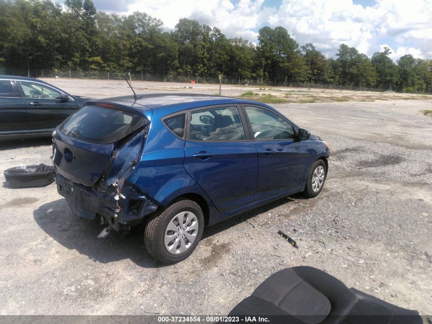2017 HYUNDAI ACCENT SE - KMHCT5AEXHU307249