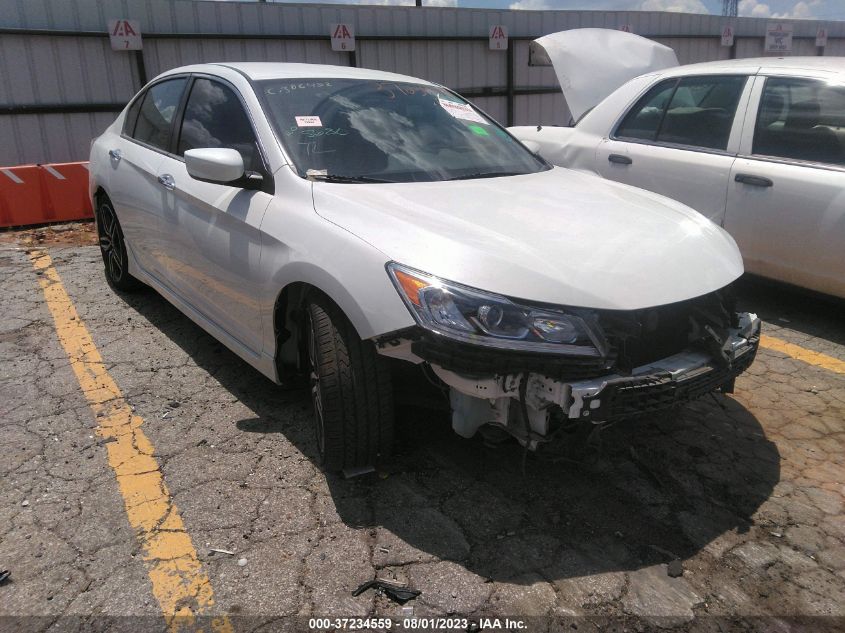 2016 HONDA ACCORD SEDAN SPORT - 1HGCR2F57GA092022