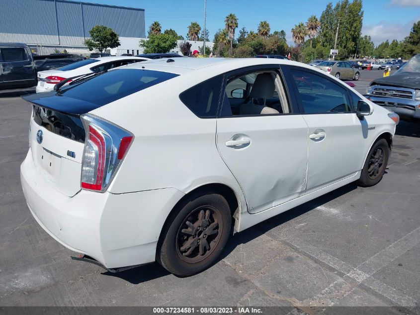 2015 TOYOTA PRIUS FOUR - JTDKN3DU3F0455085