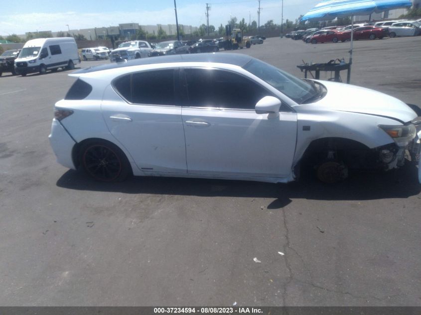 2016 LEXUS CT 200H HYBRID - JTHKD5BHXG2255619