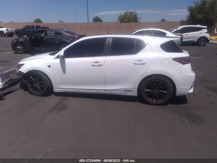 2016 LEXUS CT 200H HYBRID - JTHKD5BHXG2255619