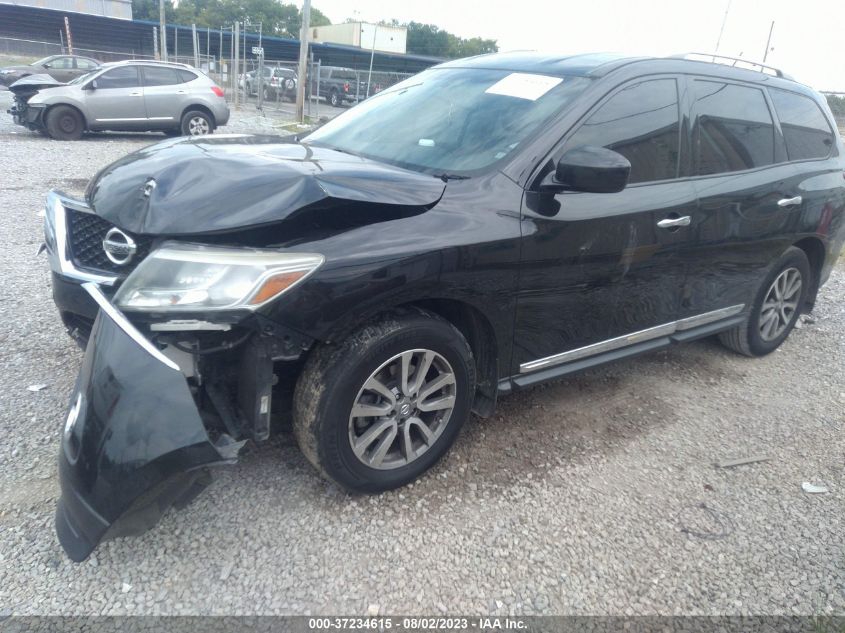 2015 NISSAN PATHFINDER SL - 5N1AR2MN2FC640533