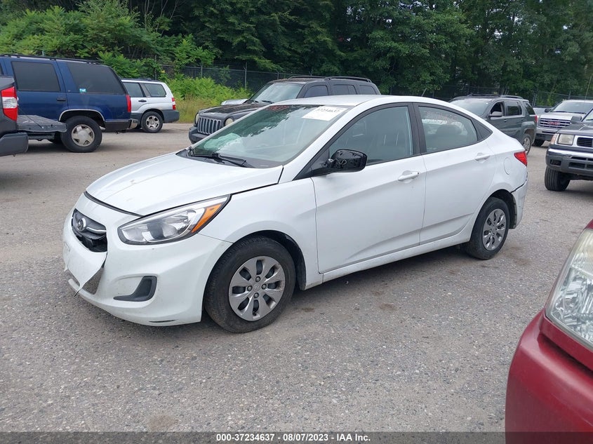 VIN KMHCT4AEXHU296702 2017 HYUNDAI ACCENT SE
