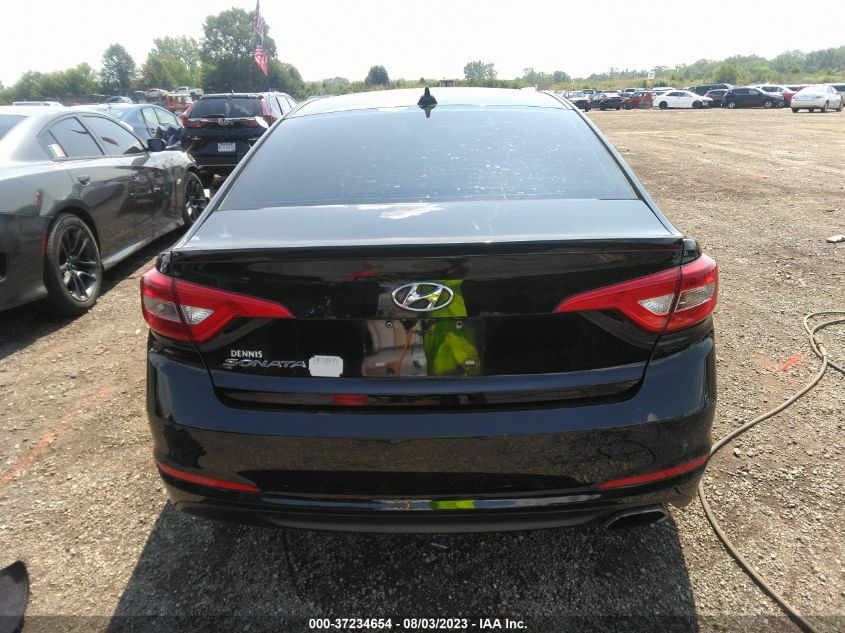 2016 HYUNDAI SONATA 2.4L SE - 5NPE24AF6GH280224