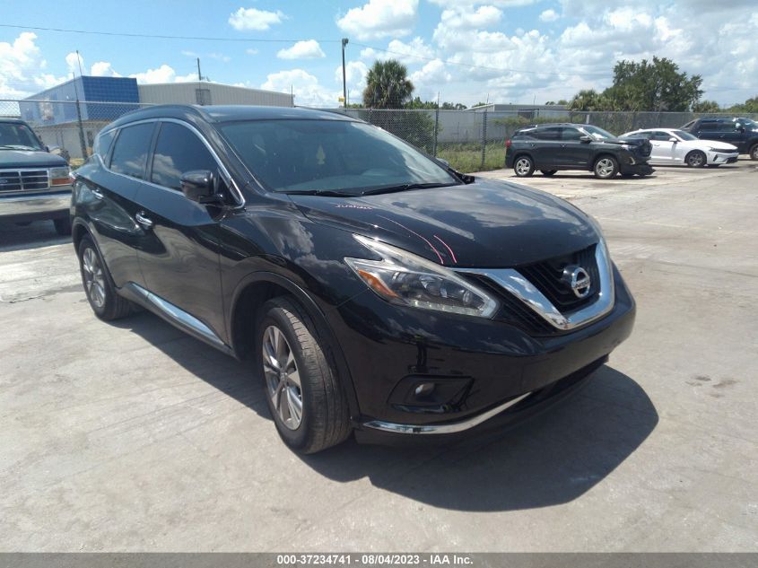 2018 NISSAN MURANO S/SL/SV/PLATINUM - 5N1AZ2MG4JN137195