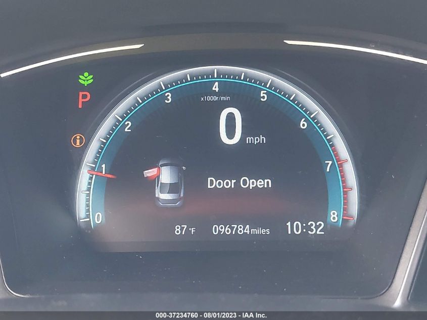 2017 HONDA CIVIC SEDAN EX - 2HGFC2F75HH573356