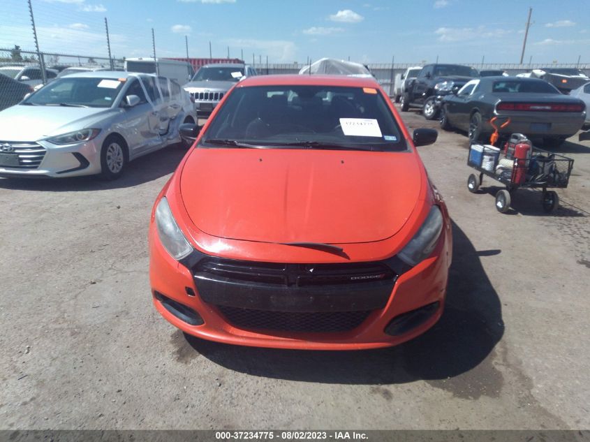 2015 DODGE DART SXT - 1C3CDFBB5FD378730