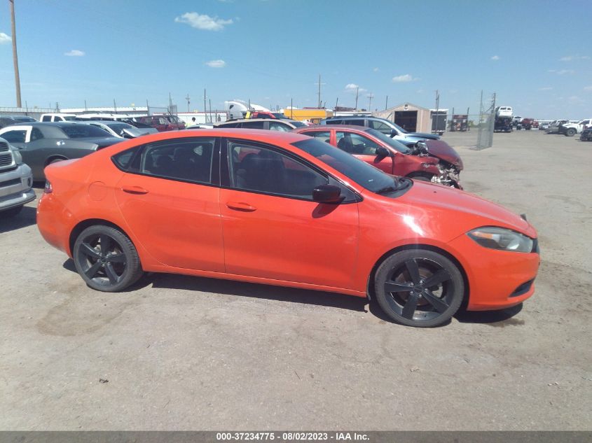 2015 DODGE DART SXT - 1C3CDFBB5FD378730