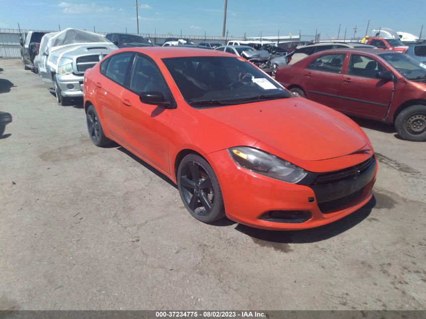 2015 DODGE DART SXT - 1C3CDFBB5FD378730