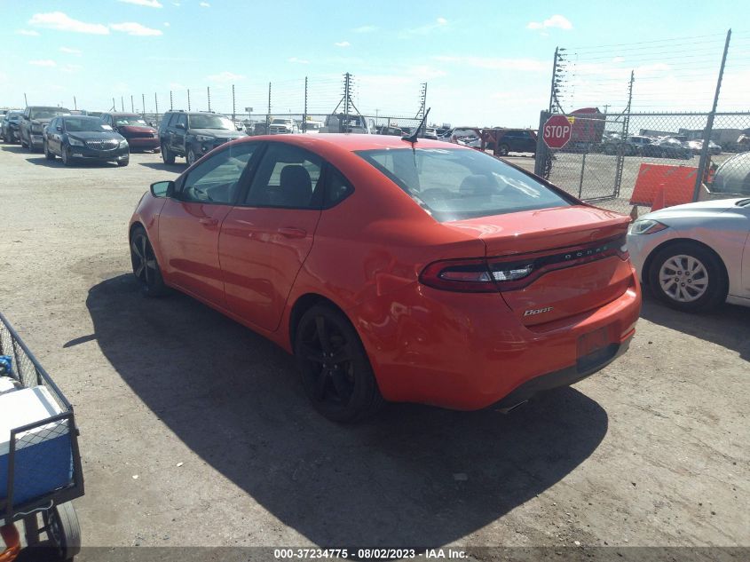 2015 DODGE DART SXT - 1C3CDFBB5FD378730