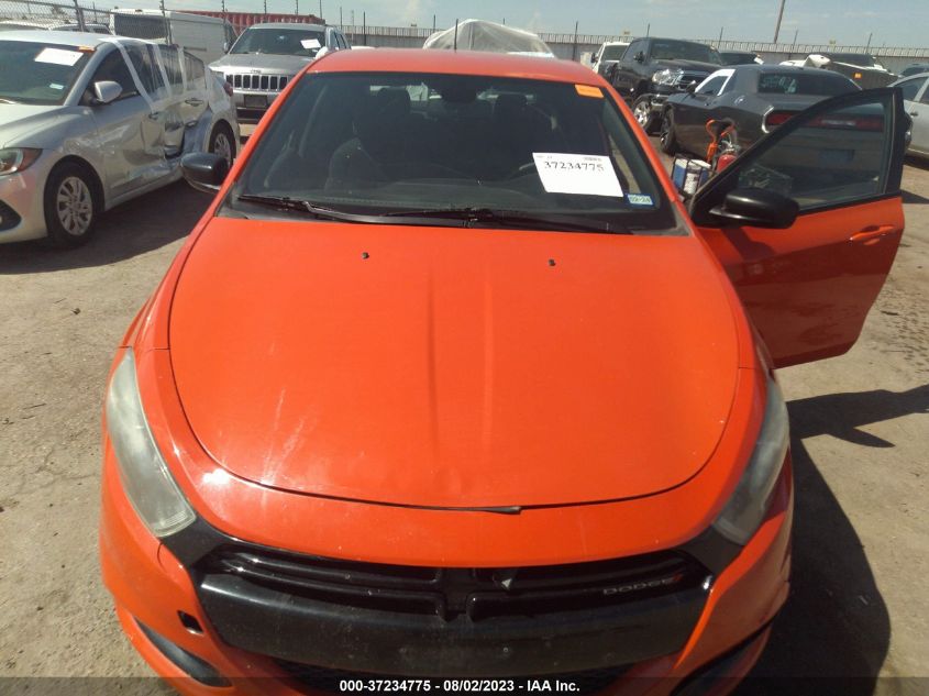 2015 DODGE DART SXT - 1C3CDFBB5FD378730