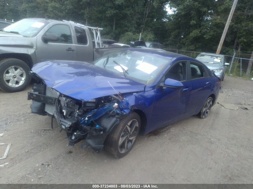 VIN KMHLS4AG0PU474040 2023 HYUNDAI ELANTRA SEL