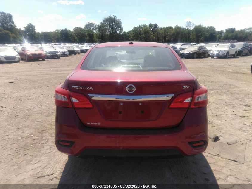 2017 NISSAN SENTRA S/SV/SR/SL - 3N1AB7APXHY361033
