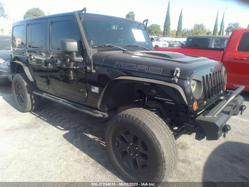 2013 JEEP WRANGLER UNLIMITED MOAB - 1C4HJWEG9DL566235