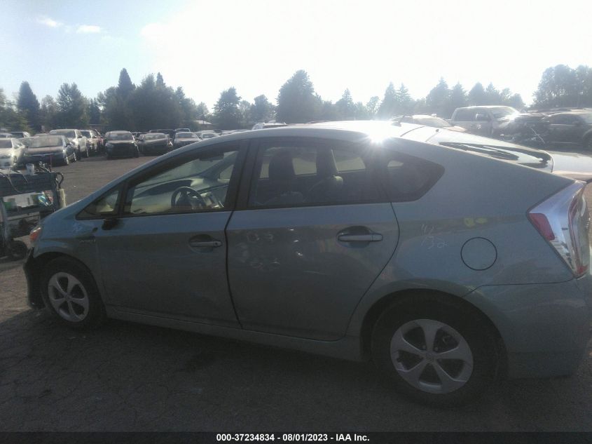 2013 TOYOTA PRIUS - JTDKN3DU3D5629107