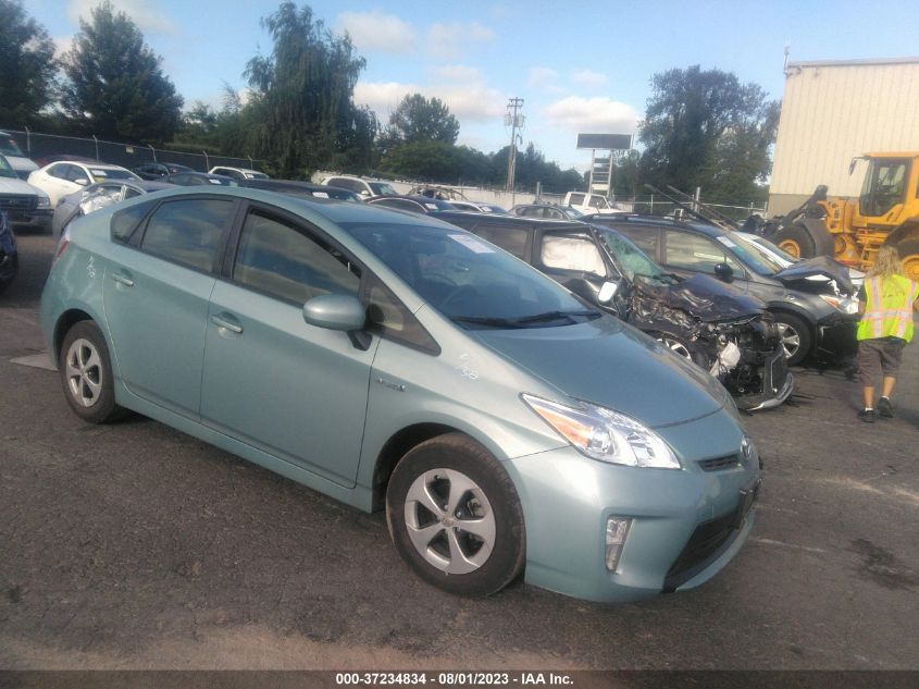 2013 TOYOTA PRIUS - JTDKN3DU3D5629107