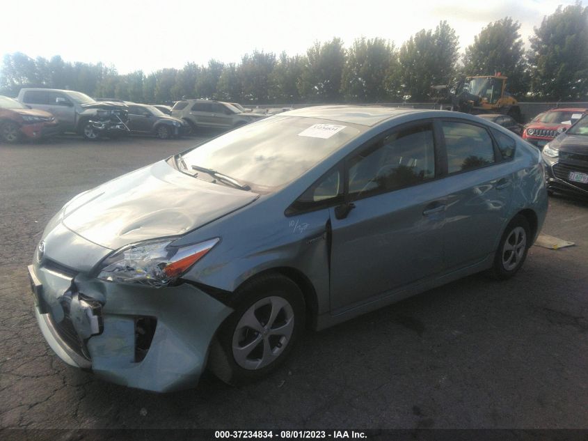 2013 TOYOTA PRIUS - JTDKN3DU3D5629107