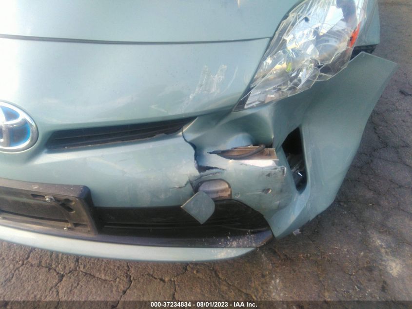 2013 TOYOTA PRIUS - JTDKN3DU3D5629107