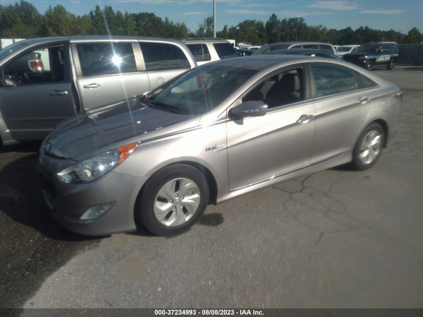 2013 HYUNDAI SONATA HYBRID - KMHEC4A45DA084754
