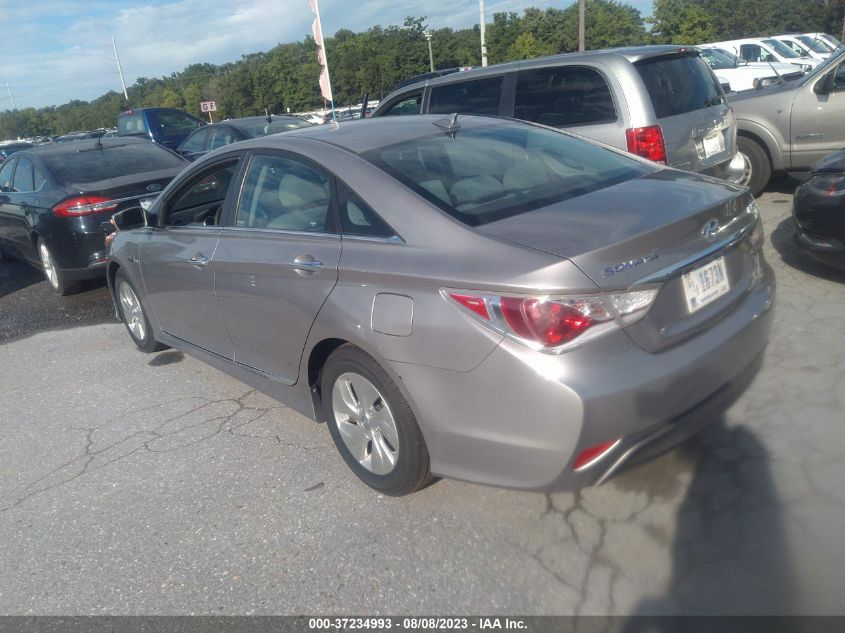 2013 HYUNDAI SONATA HYBRID - KMHEC4A45DA084754