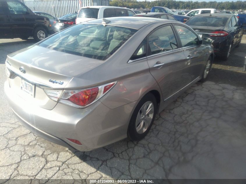 2013 HYUNDAI SONATA HYBRID - KMHEC4A45DA084754