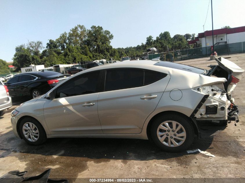 2017 HYUNDAI ELANTRA SE - 5NPD74LF3HH177032