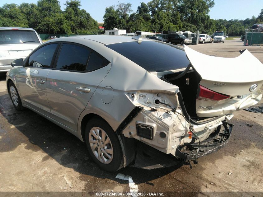 2017 HYUNDAI ELANTRA SE - 5NPD74LF3HH177032