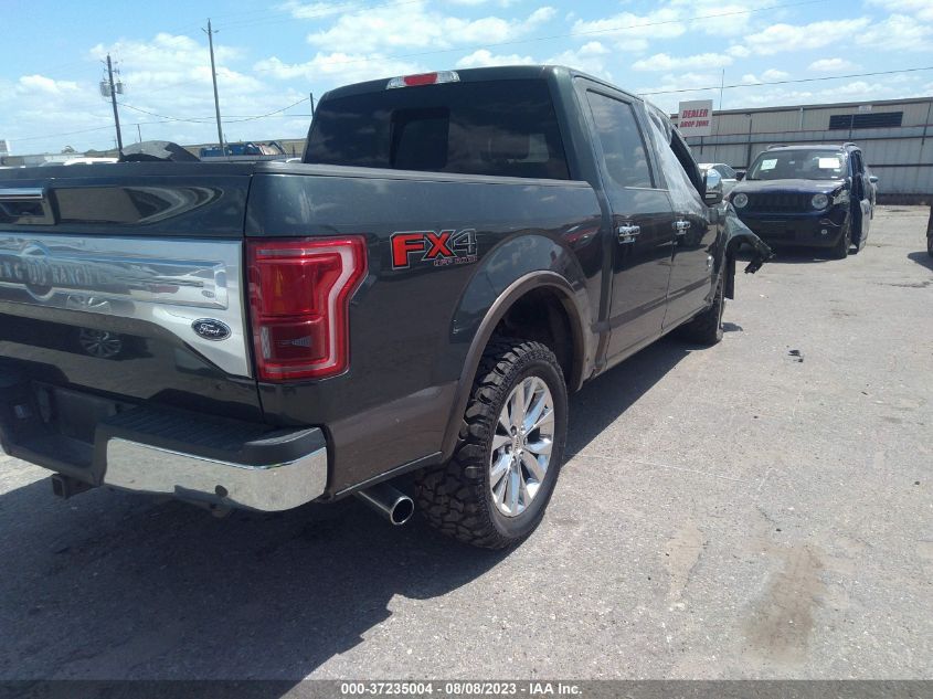 2015 FORD F-150 KING RANCH - 1FTEW1EG7FFB37703