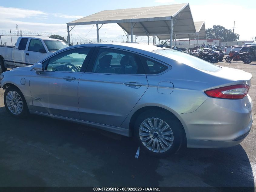 2013 FORD FUSION ENERGI SE LUXURY - 3FA6P0PUXDR332201