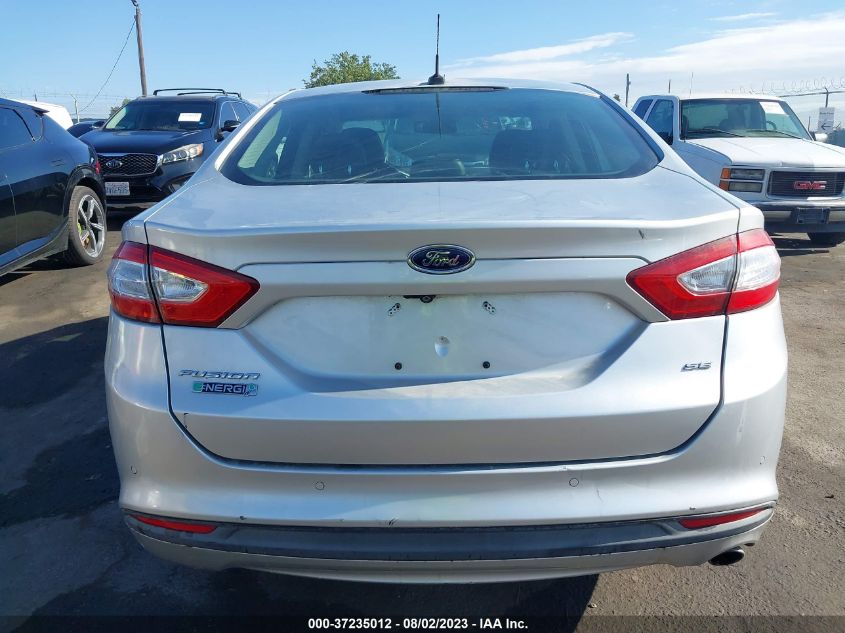 2013 FORD FUSION ENERGI SE LUXURY - 3FA6P0PUXDR332201