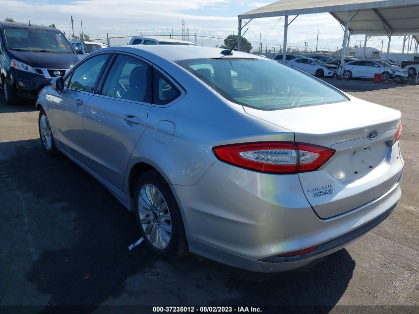 2013 FORD FUSION ENERGI SE LUXURY - 3FA6P0PUXDR332201