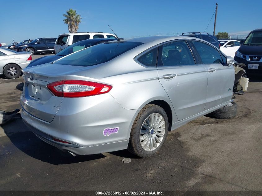 2013 FORD FUSION ENERGI SE LUXURY - 3FA6P0PUXDR332201