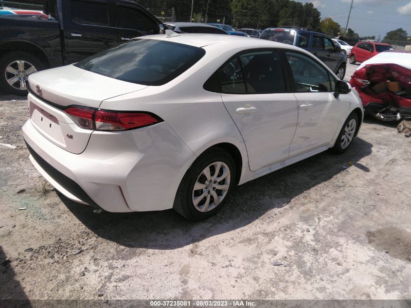 2022 TOYOTA COROLLA LE - 5YFEPMAE9NP381699