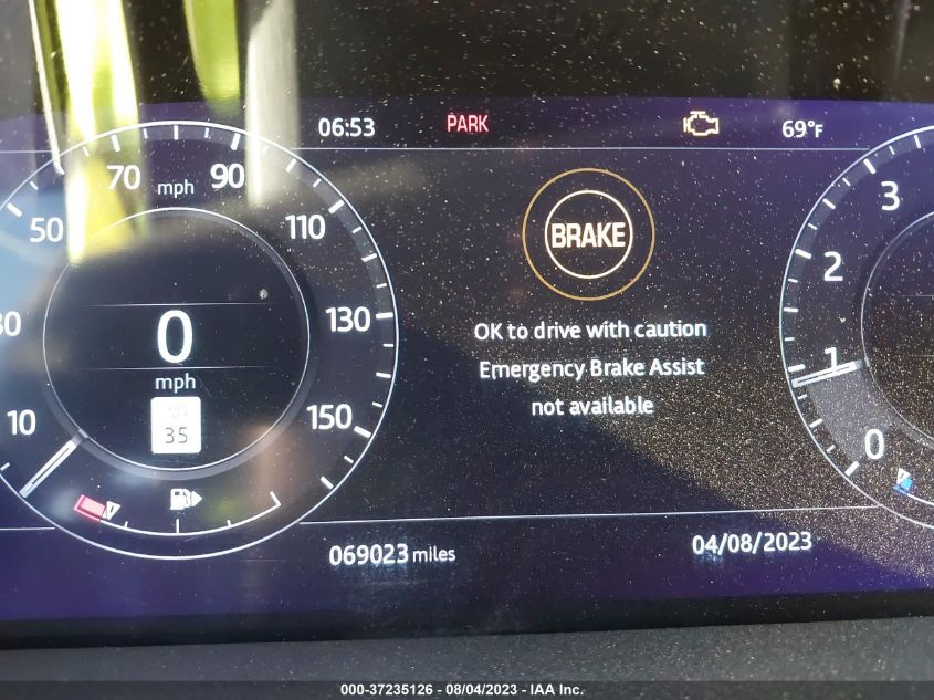 2019 LAND ROVER RANGE ROVER SPORT HSE - SALWR2RV2KA845495
