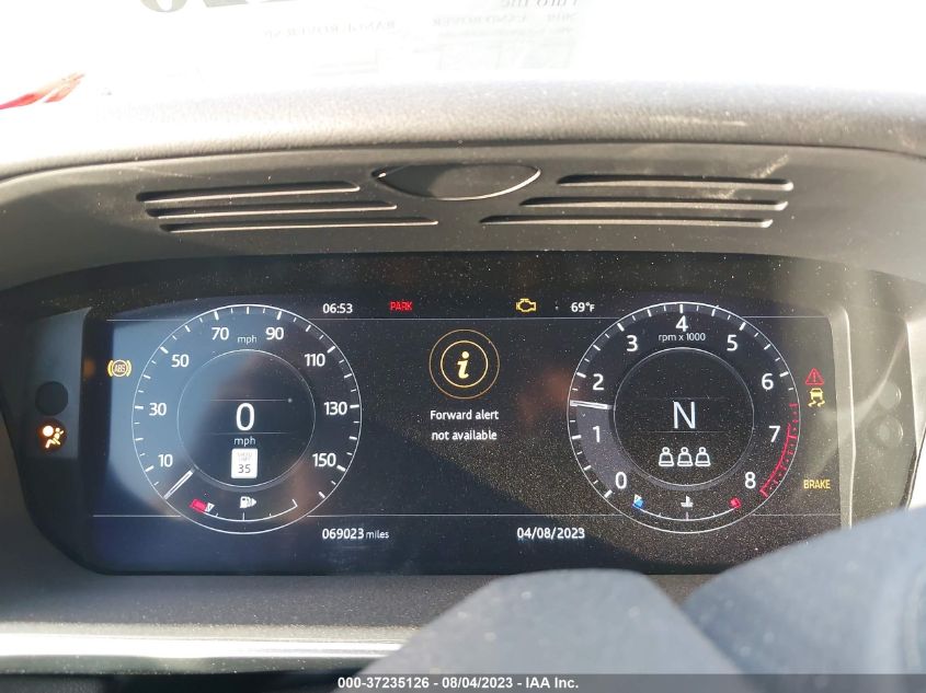 2019 LAND ROVER RANGE ROVER SPORT HSE - SALWR2RV2KA845495