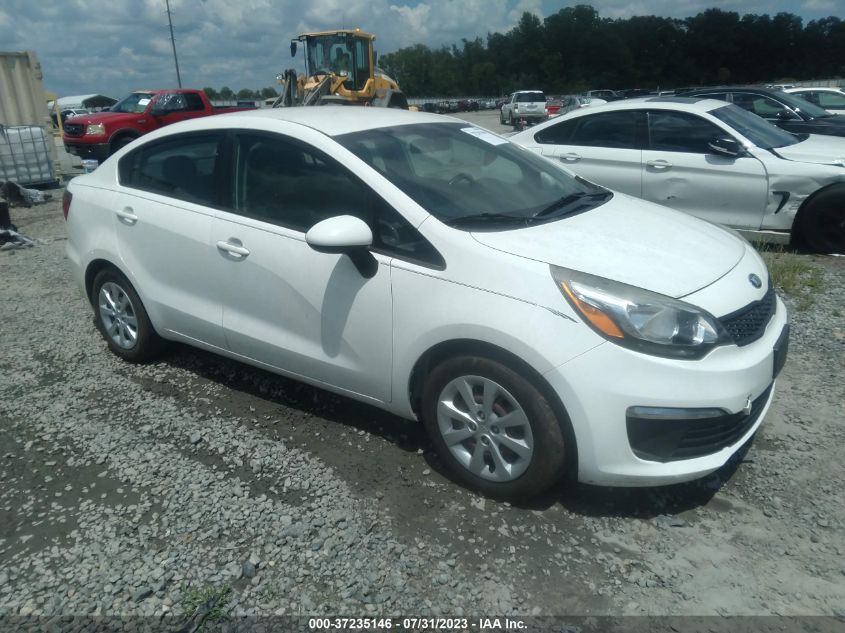 2016 KIA RIO LX - KNADM4A30G6634645