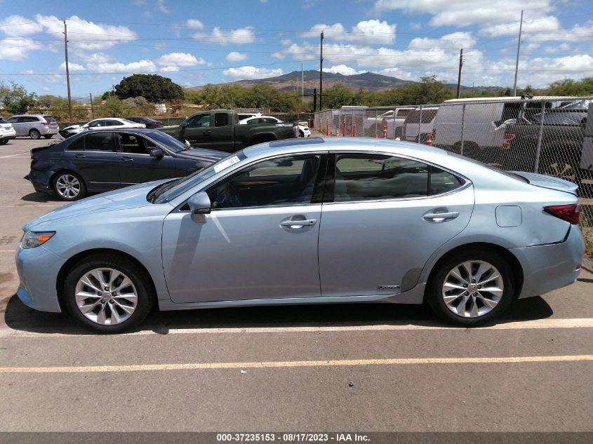 2014 LEXUS ES 300H HYBRID JTHBW1GG9E2048235